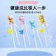 
HOY BELL (HOY BELL) Children's chopstick training chopsticks for 3-6 years old learning chopsticks forks and spoon set tableware for babies and babies learn to eat and practice chopsticks forks and spoons forks and spoons for three-piece set with box-Pink Rabbit