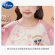 Disney Girls Pyjamas Kinder langärmelige dünne Frühlings- und Herbst mittelgroße Kindermädchen-Heimkleidung 2024 Neues reines Baumwollset 2 m-ST-11304 8 Größen (100-110) cm