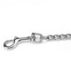 Duoqu dog chain anti-bite wear-resistant iron chain dog leash dog chain collar dog traction rope bolt dog rope pet supplies 10-20Jin Jin equals 0.5 kg