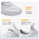 
Anta children's sneakers men and women's big children's shoes for spring and autumn new mesh breathable Velcro running shoes [men's leather face] Anta white 5568-5 34 feet length about 21.5cm