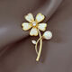 Peizhou flower brooch, feminine and high-end brooch, suit corsage, type A