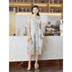 Pink and blue wardrobe dress 532L838 Avocado Green M