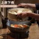 Royalstar electric steamer, electric wok, multi-function electric hot pot, Shandong pot, multi-purpose electric hot pot, electric cooking pot, single-layer large-capacity electric pot DRG-T34X