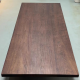 Shantoulin pueblo negro nuez negro mesa de madera mesa de madera de madera de madera sólida mesa de comedor mesa de té de mesa de mesa panel de mesa de elevación personalizado nogal de americano sudamericano 3.4 14070