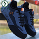Woodpecker Spring and Autumn Men's Shoes Leather Waterproof Sports Shoes Men's 2025 New High-end Anti-Slip Wear-resistant Moisturizing Shoes All-match Casual Shoes Men's Gray (Flange Cotton Shoes) H-882-1 41