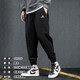 阿迪达斯 （adidas）裤子男裤2025秋冬季针织加绒长裤卫裤跑步健身宽松休闲运动裤 GK9226/针织收口/阿迪logo S