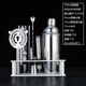 Jieshunxing stainless steel mixer set shaker cup cocktail shaker shaker bar full set of tools bartending accessories basic three-piece set 350ml
