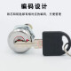 oudu  WT9902文件柜联动柜抽屉锁工具箱锁芯信箱锁转舌锁铁皮柜锁开孔尺寸16*18mm
