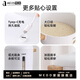 MEOD light luxury high-end smart vacuum rice bucket half-sugar planet smart vacuum rice bucket household large capacity insect-proof 14.L can hold 24Jin Jin is equal to 0.5kg rice or 6KG pet food