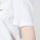 Nike (Nike) Femenino Set 2025 Summer NUEVA casualidad de manga clásica de manga corta Capas de manga corta tejido de cinco cultivos Conjunto de dos piezas DX7907-100 y FV6623-010 m (160)