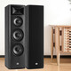 JBL Studio690-Serie Audio-Lautsprecher HIFI GRADE Wohnzimmer Audio bodenständiger Audio-Kombination Audio Hi-Fi Studio698 Dunkelholz Farbe/Paar
