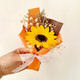 Wilkie pocket bouquet mini small bouquet holding roses dried flowers fake flowers Teacher's Day gift meeting flowers romance in pocket [a bouquet of red roses]