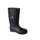 Delta 301407 Bottes d'eau de sécurité élevées PVC PVC Anti-slip imperméable, anti-smash, anti-puncture, résistant à l'huile, acide-alcali-résistant, résistant à la corrosion, anti-statique Boots de pluie noire 41