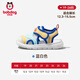 Babudou Thodler Shoes Lummer Style Boy Boysableting Mesh Caterpillar Функциональная обувь для девочек детская обувь синие и белые 24
