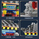 Lego -Bausteine ​​Peking University berühmte Schulgebäude Spielzeugversammlung Bausteine ​​kleine Partikel Große Wand hoher Schwierigkeit Tsinghua Park verbessert Version Peking University 3894 Partikel neun