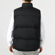 Nike (Nike) Baumwollweste 2025 Frühling neuer Stil Running Fitness Down Bequeme Standkragen Reißverschluss Casual Sports Jacke FB7374-010 Schwarz und Weiß (Baumwolljacke) s