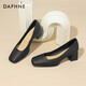 Daphne chinois Valentin's Cadeau Single Chaussures Femme Toe talons épais