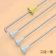 El viento de agua y madera adecuado para la suspensión de la lavadora Haier, amortiguador de boom, resorte de choque XQB80-Z12588-Z12688-Z12699 Blanco 4 Tres blancos y un amarillo