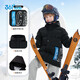 361 Children's Down Jacket 25 Winter Boys 3-14 Years Old Medium Long Warm Jacket Black 170