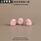Creative cartoon cute high and short piglet micro landscape ornaments decoration accessories doll house desktop small ornaments 2 sets of high and short piglets [12 pieces]
