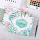 Nongqi (nongqi) watercolor book g thickened painting book art sketch book square graffiti painting book loose-leaf sketch book watercolor book large size - red sunset