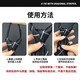 Miao Yijia Tie Men, cravate de fermeture à glissière facile à nouer pour le mariage Black Lazy Professional Wear Suit Business Suit Tie sans nœud [Twill noir d'affaires]