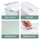 访客 收纳箱 40L两只装粉+绿塑料储物箱环保加厚衣物整理箱 北欧印花