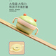 Hao'e infant and children's constant temperature supplementary food bowl, baby 1-3-6 years old ppsu water insulating suction cup steaming and cooking tableware, water insulating constant temperature-PPSU inner liner anti-scalding* straw filter