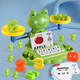 Huashimeng Children's Frog Scale Numéro de jouet Éclaircissement Mathématique Addition et soustraction Lésion logique Intelligence Early Education Toys Frog Scale Toys