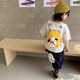 
Xingxi Kindergarten boy cute doll cartoon canvas children's backpack for women going out for spring outing hiking mini backpack yellow trumpet
