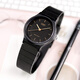 Casio (CASIO) small black watch for men and women, unisex student civil service examination, college entrance examination usable quartz watch MQ-24-1E