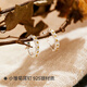 Dijing Boucles d'oreilles en argent en argent pour femmes