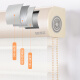 
Precious wide view Shangri-La curtain cloth blinds, sunshade, three-layer three-dimensional bedroom office restaurant study curtain cloth imported semi-shade beige GPX1047B
