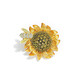 QUAMER gold store model won the first prize in one fell swoop. The summer sunflower bee brooch is feminine, high-end suit accessories and cute. The sunflower bee won the first prize in one fell swoop.
