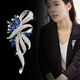 Wind Valley Bird Corsage Brooch 2024 New Fashion Accessories Feminine Luxurious Versatile Personality Exquisite Coat Pin 03