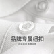 与狼共舞【天丝】条纹翻领短袖T恤男2025夏季新款商务休闲透气Polo衫6190 本白803 2XL (185)