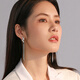 Qlady temperament tassel earrings women's fashion long simple 925 silver needle light luxury dress earrings birthday gift
