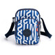 Changyin 2024 new nylon printed mobile phone bag for women's crossbody bag new mini bag trendy versatile vertical shoulder key coin wallet urban jungle