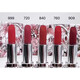DDi ior lipstick sample gift box set mini five-piece set 999#760 small and medium sample 840 birthday gift box snake year sample five-piece set 1.5g (with gift bag)