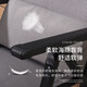 紫叶（ziye） 折叠躺椅家用休闲午休椅懒人靠背椅办公室午睡椅沙滩折叠躺床 理查德躺床【深灰色-可躺平】10调节/升级加粗方管
