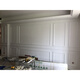 He Jiagong arc-shaped sun corner strip gypsum board decorative background wall polymer solid wood gypsum custom nail round arch arc white hard line 0mm OD-5012 length 2 meters 4 width 4.2 cm thick 2