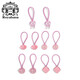 Royal Sasa Royal Sasa Hern Ring Tie Hair Rubberband ne blesse pas les cheveux Girl Love Hair Corde Couleur solide Accessoires de cheveux pour enfants