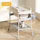 table de couches babypods table de soins de massage pour bébé mobile le changement de couche nouveau-né peut prendre une table de couches pour enfants avec table de soins baignoires (avec baignoire) + filet de bain + structure de support de tapis de bain