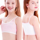 Duomiaowu girls underwear bra vest girls puberty development period pure cotton suspenders breathable girl tube top female students junior high school B type bra pad removable 6080 80A / upper bust 78-82cm
