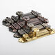 Fest verdickte helle Latch-Antike Red Bronze Anti-Diebstahl-Latch-Holztür-Baugruppe Fenster Latch Bronze Latch 9203 Gold-4 Zoll