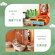 
FEELO compatible with Lego large pellet children's assembled building blocks toys for boys and girls birthday gift villa 1803