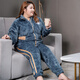 
Jinzhiyan coral velvet large size pajamas for women thickened velvet autumn and winter plus fat plus size fat mm200Jin [Jin equals 0.5 kg] Home clothing winter style WB6625 green button velvet 4XL [recommended weight 180-200Jin [Jin equals 0.5 kg]]
