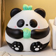 Qi Le's birthday gift panda piggy bank for women, children's large capacity, depositable and removable, new style for boys, only in and out of the piggy bank, panda rice balls (large size)