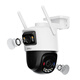 Lecheng Camera Home Outdoor Black Light Cámara Dual TS7F sin llenado Día y noche Monitor de color completo de color completo 360 grados Implaz de agua Sin ángulo muerto Panorámico inalámbrico Outdoor Care