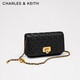 CHARLES&KEITH classic rhombus chain small square bag shoulder crossbody bag women's bag birthday gift for girlfriend CK2-70160131